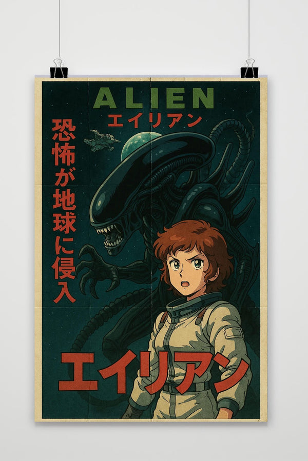 Affiche Alien Manga