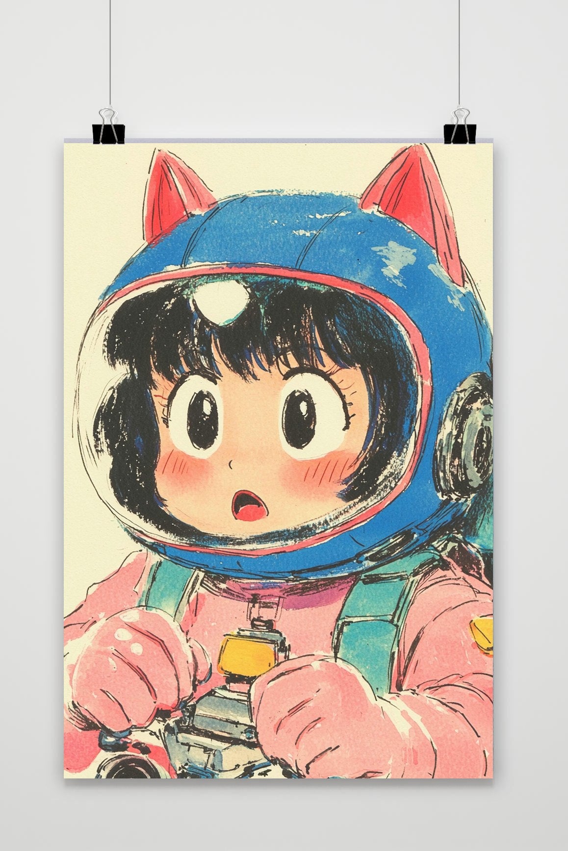 Póster Anime Girl de 25 Artstreet