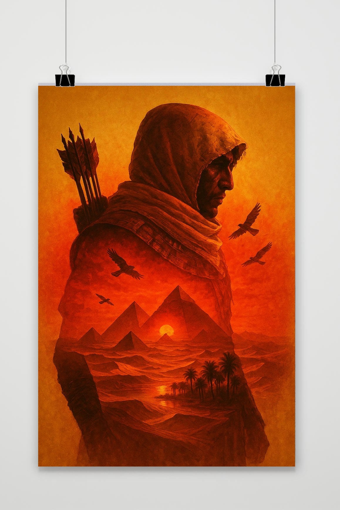 Affiche Archer Pyramid de 25 Artstreet