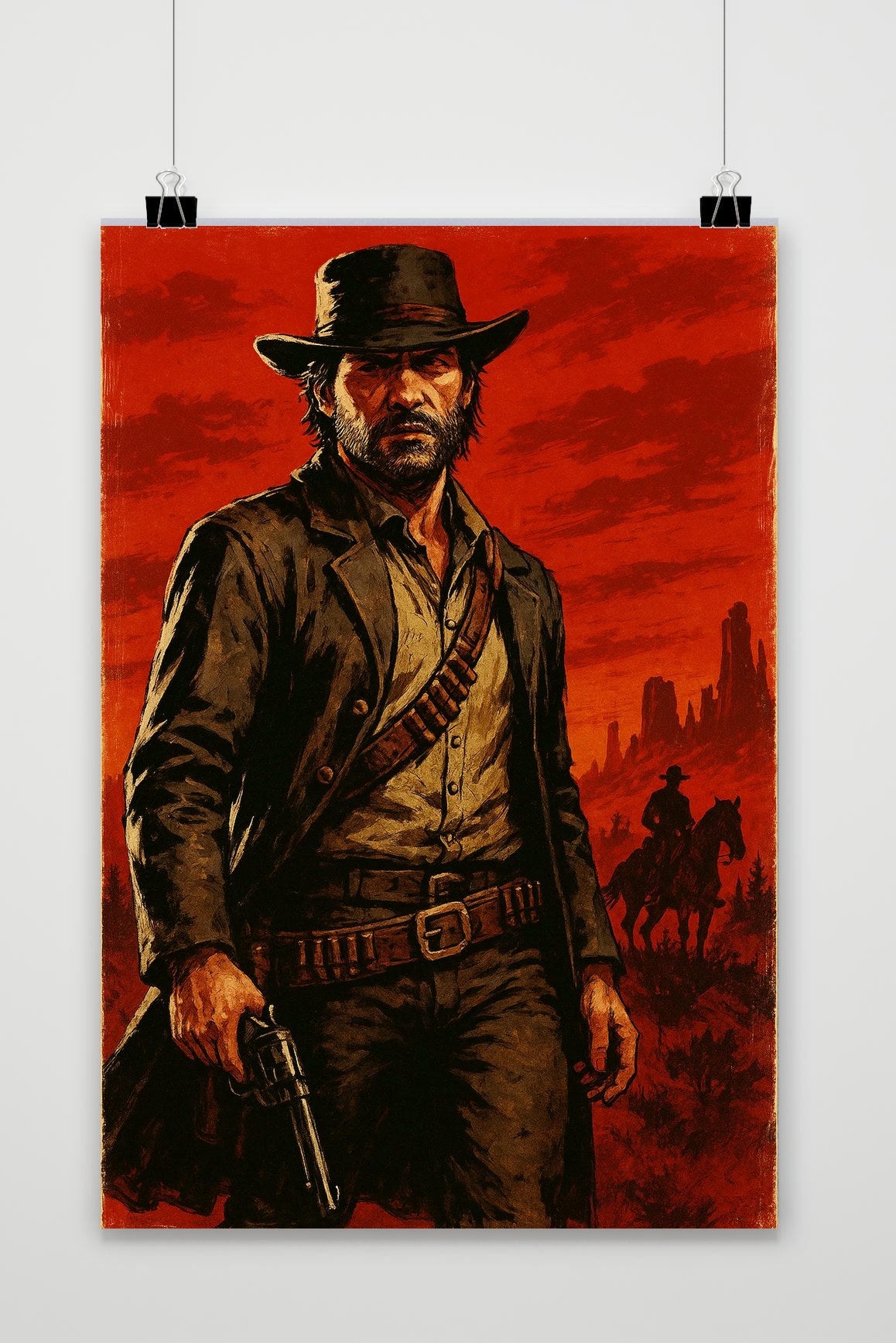 Affiche Arthur Morgan Red Dead Redemption 2 de 25 Artstreet
