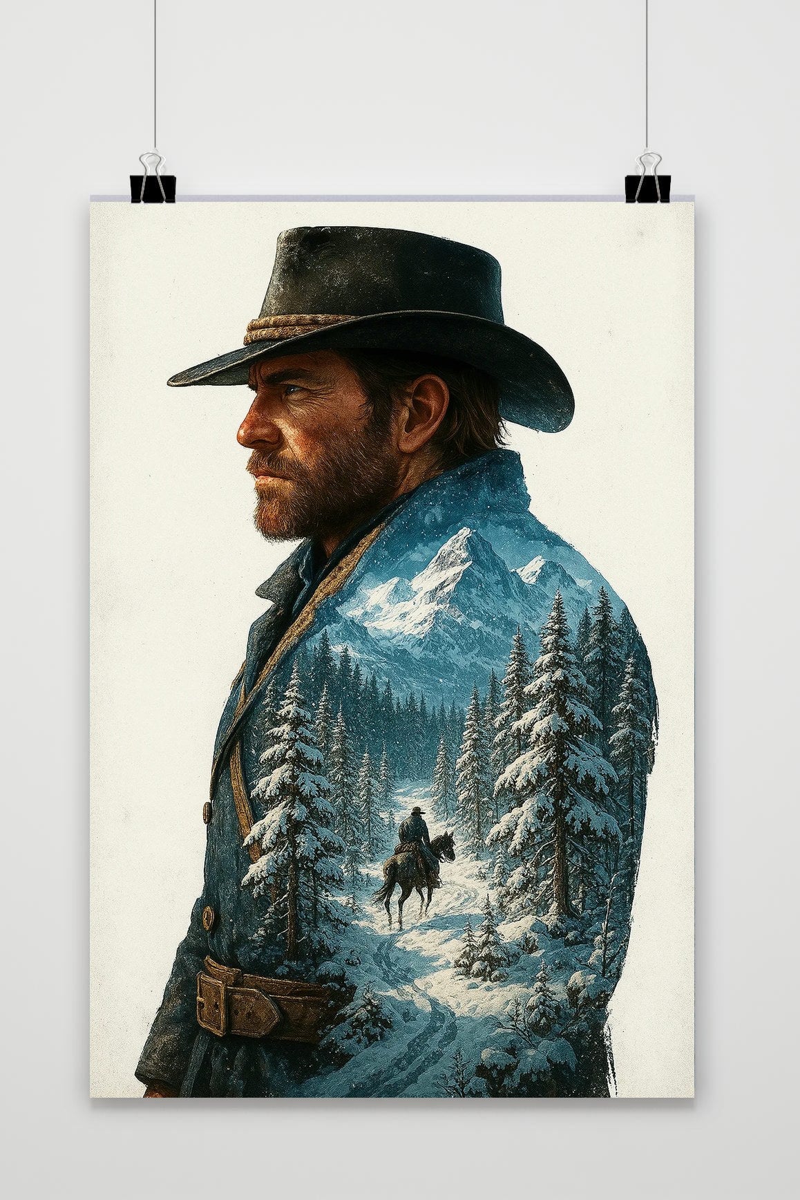 Affiche Arthur Morgan Red Dead Redemption 2 de 25 Artstreet