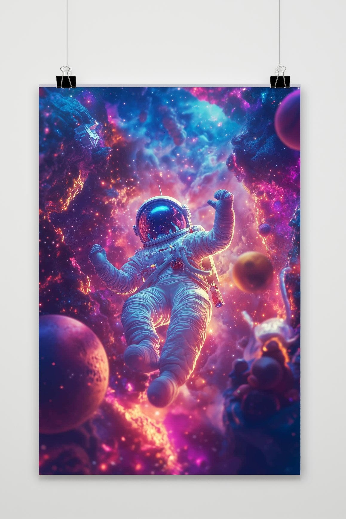 Affiche Astronaut Sci-fi de 25 Artstreet