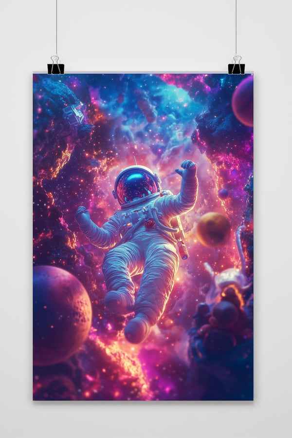 Póster Astronaut Sci-fi