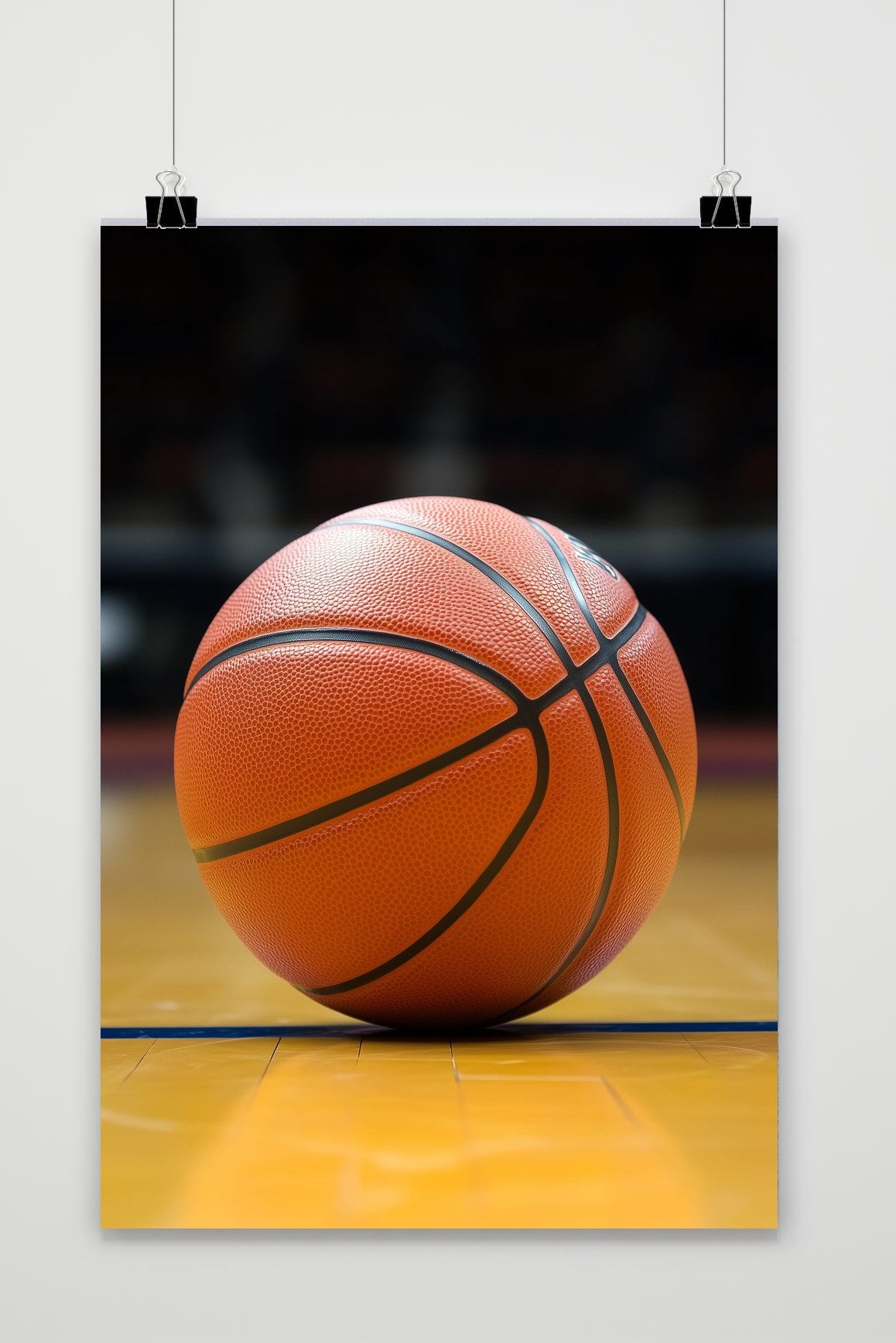 Ball Basketball poster van 25 Artstreet