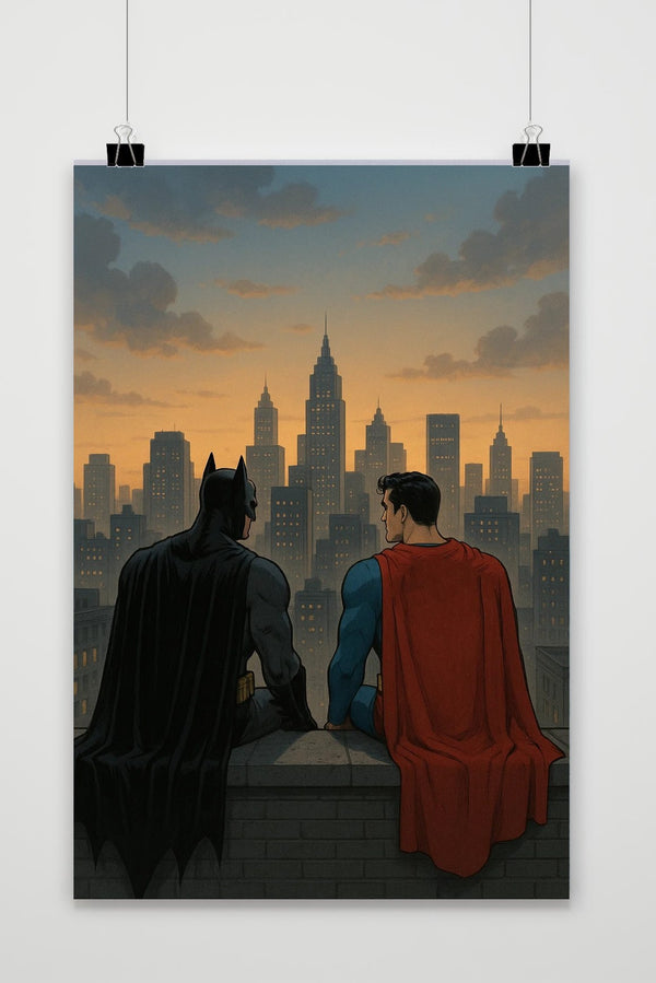 Batman Superman poster