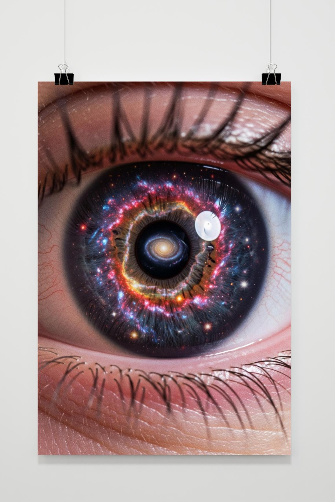 Eye Galaxy en un interior