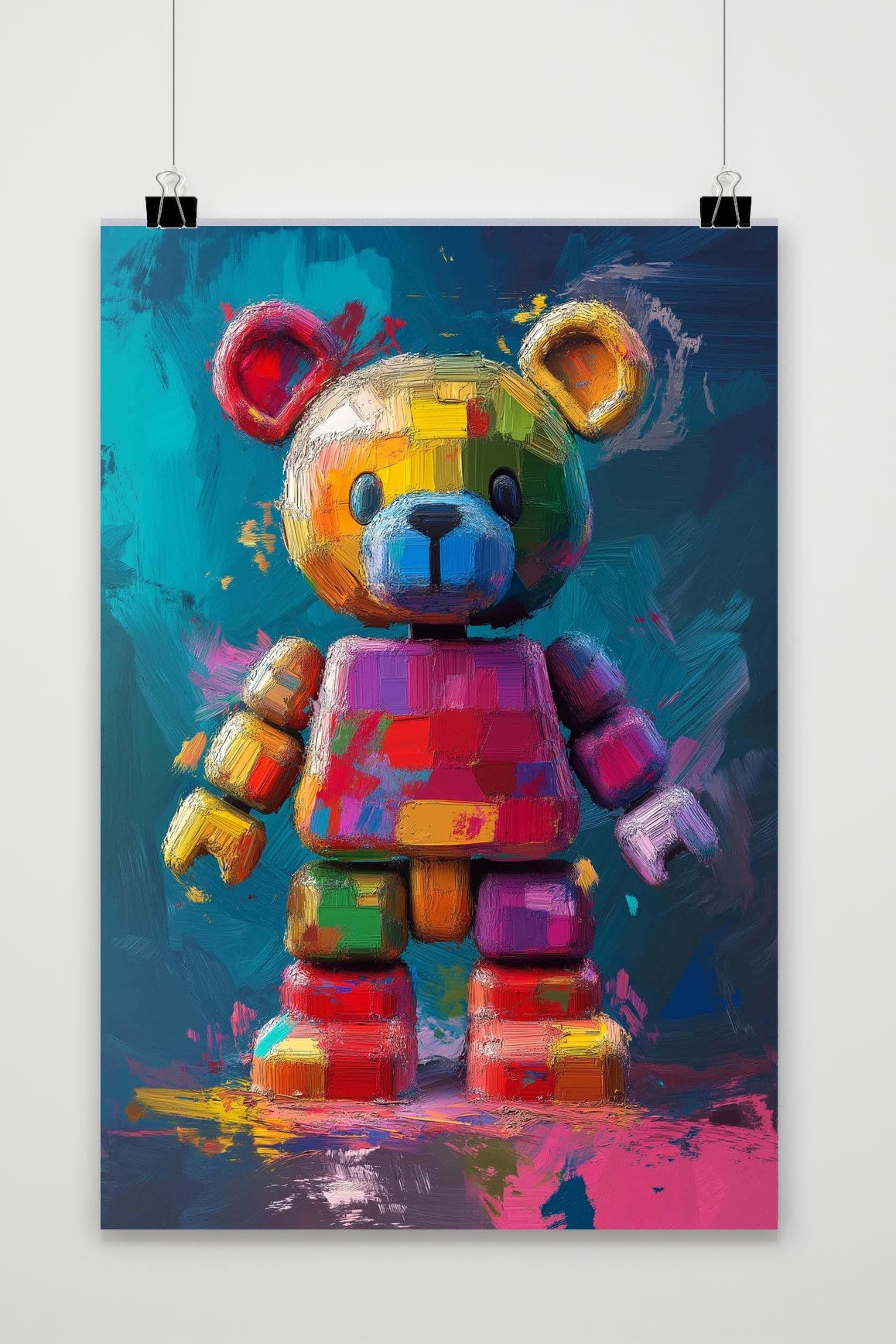 Affiche Bear Aquarel de 25 Artstreet
