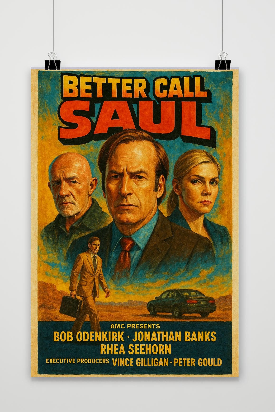 Affiche Better Call Saul Art de 25 Artstreet