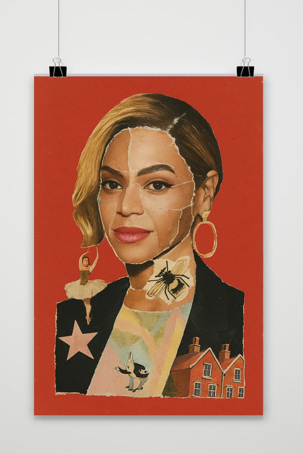 Póster Beyonce Collage