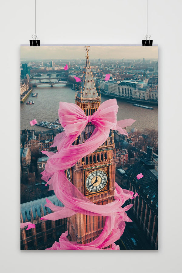 Póster Big Ben Ribbon