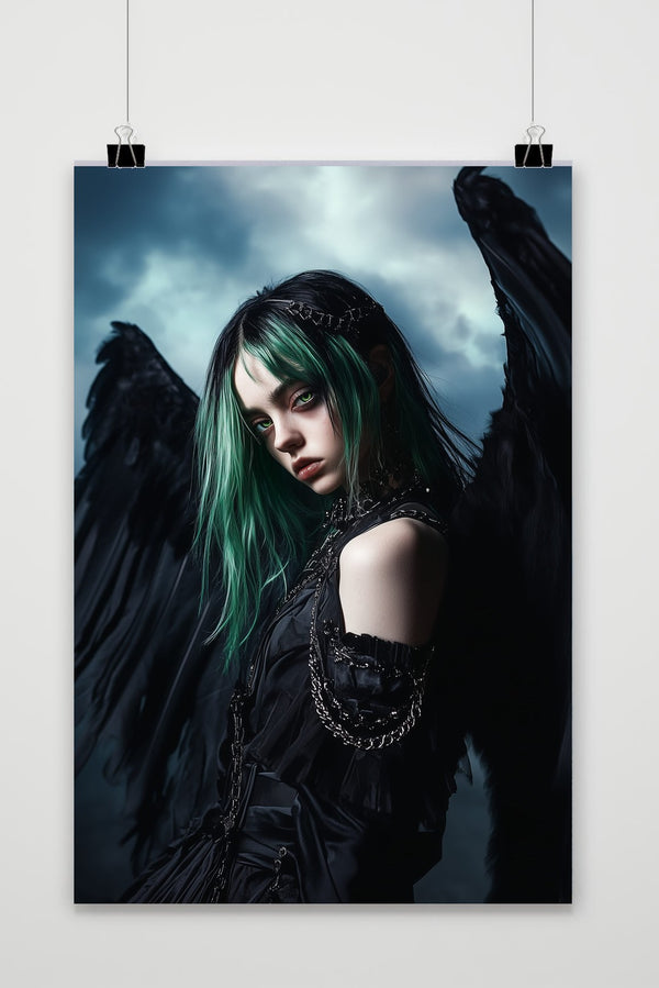 Póster Billie Eilish Angel