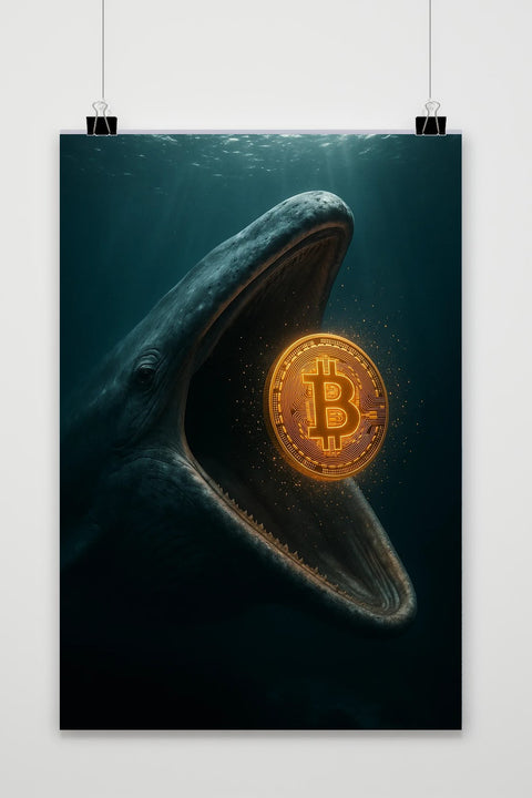 Bitcoin Whale poster
