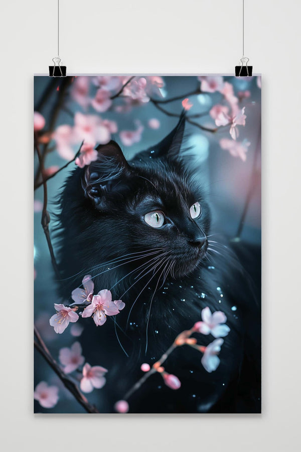 Black Cat Poster