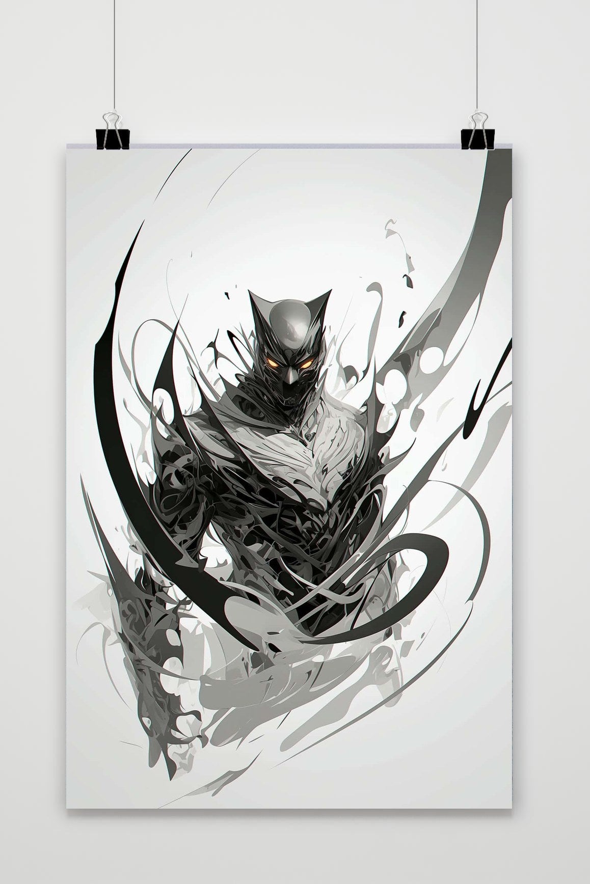 Affiche Black Warrior de 25 Artstreet