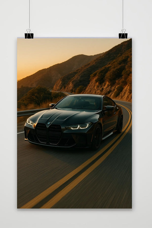 Affiche BMW Sports Car