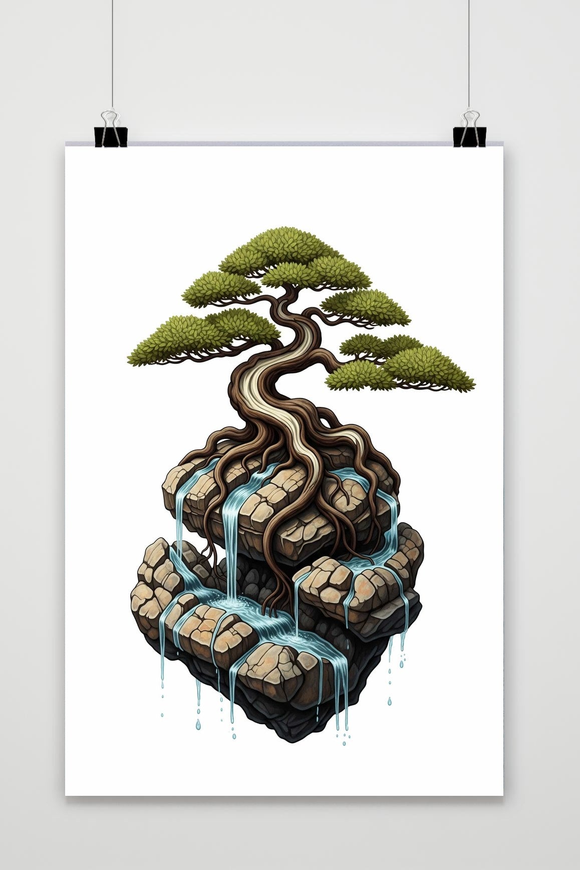Affiche Bonsai Fantasy Art de 25 Artstreet