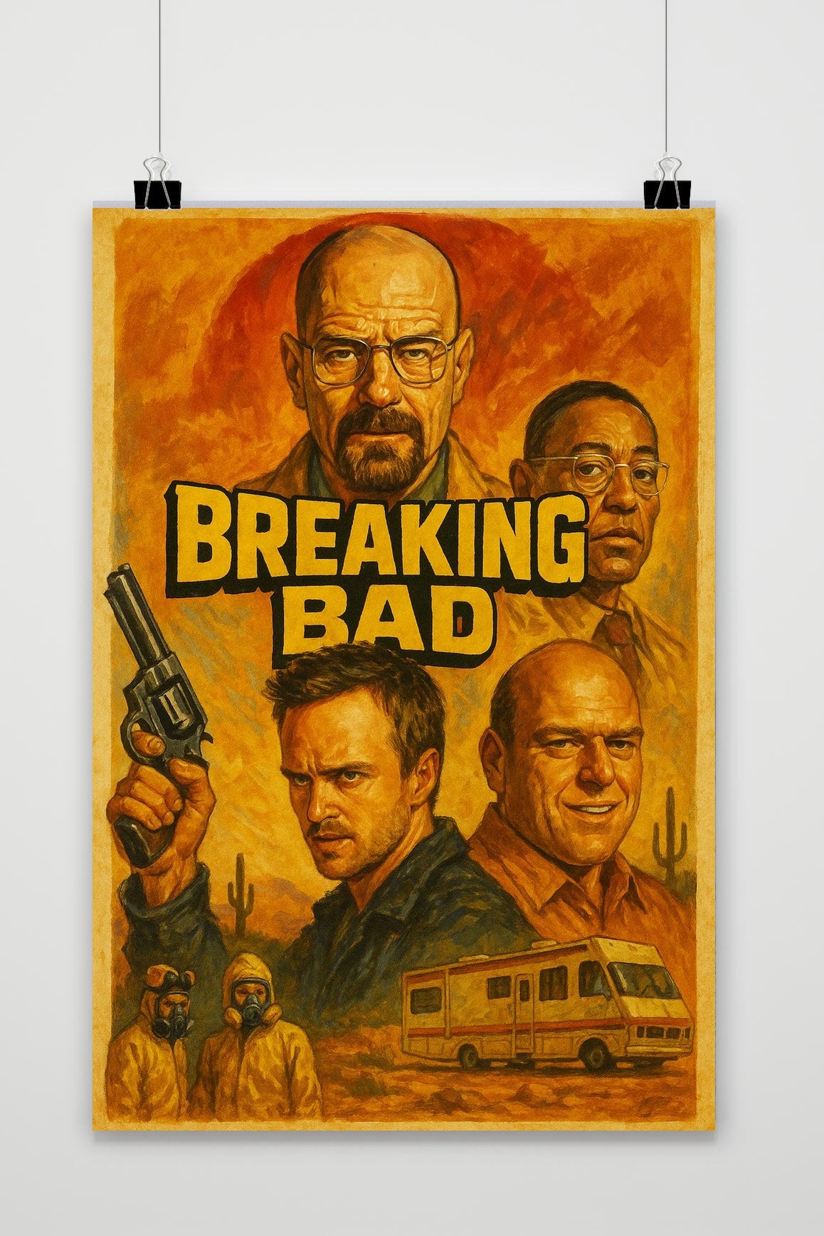 Affiche Breaking Bad Art de 25 Artstreet
