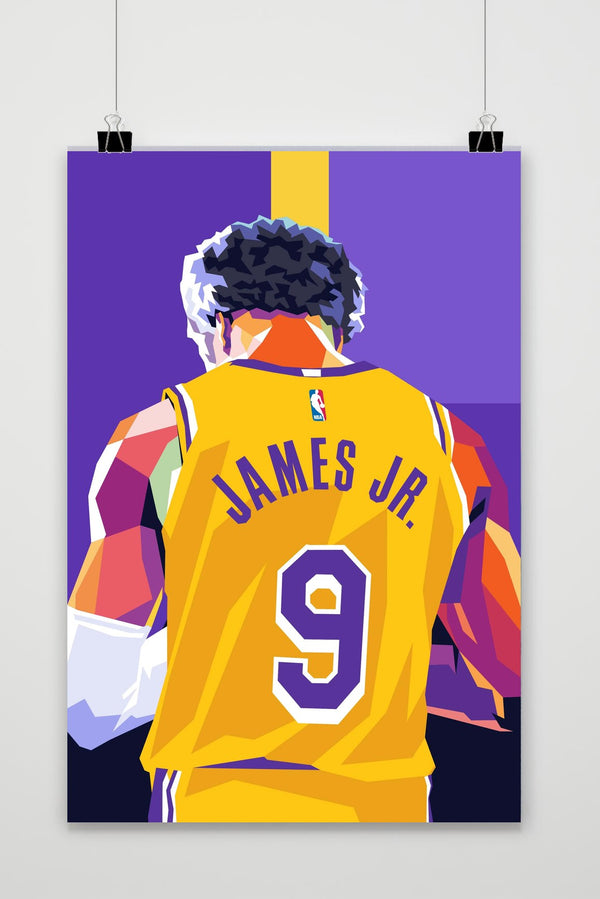 Póster Bronny James Jr.