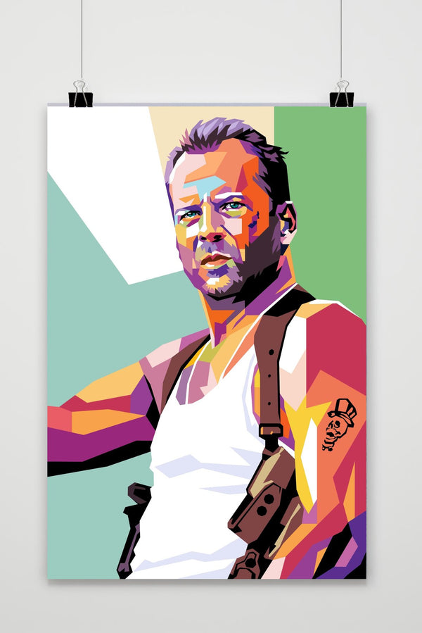 Póster Bruce Willis Die Hard