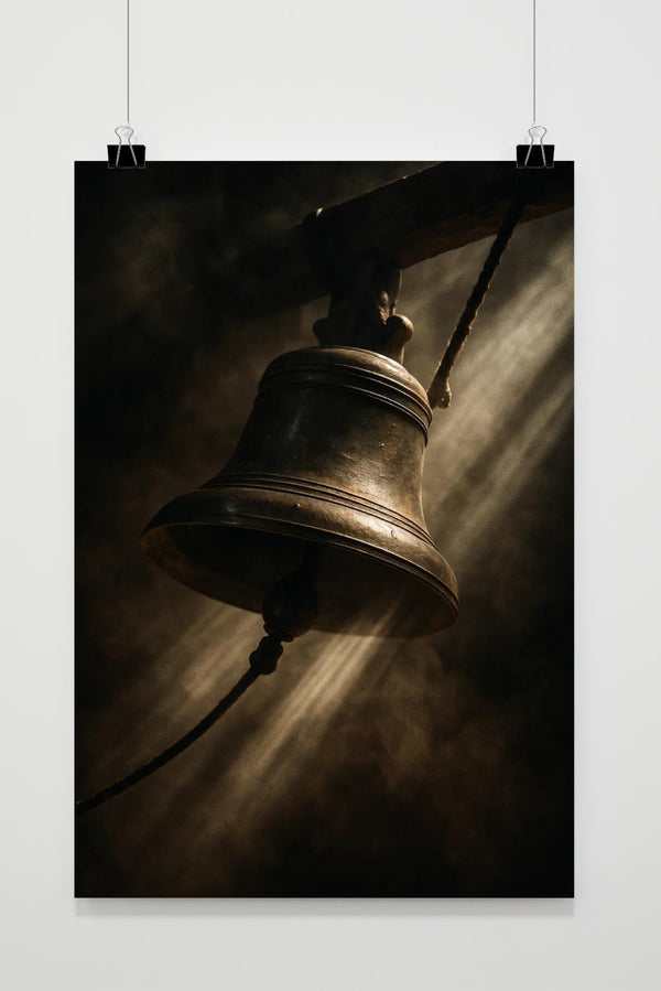Póster Bell Vintage Shadow Dramatic