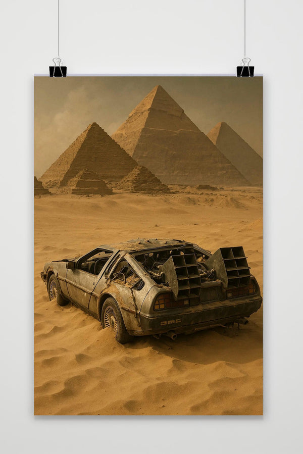 Car Pyramid Poster