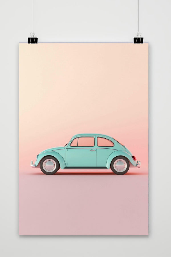 Affiche Car Vintage