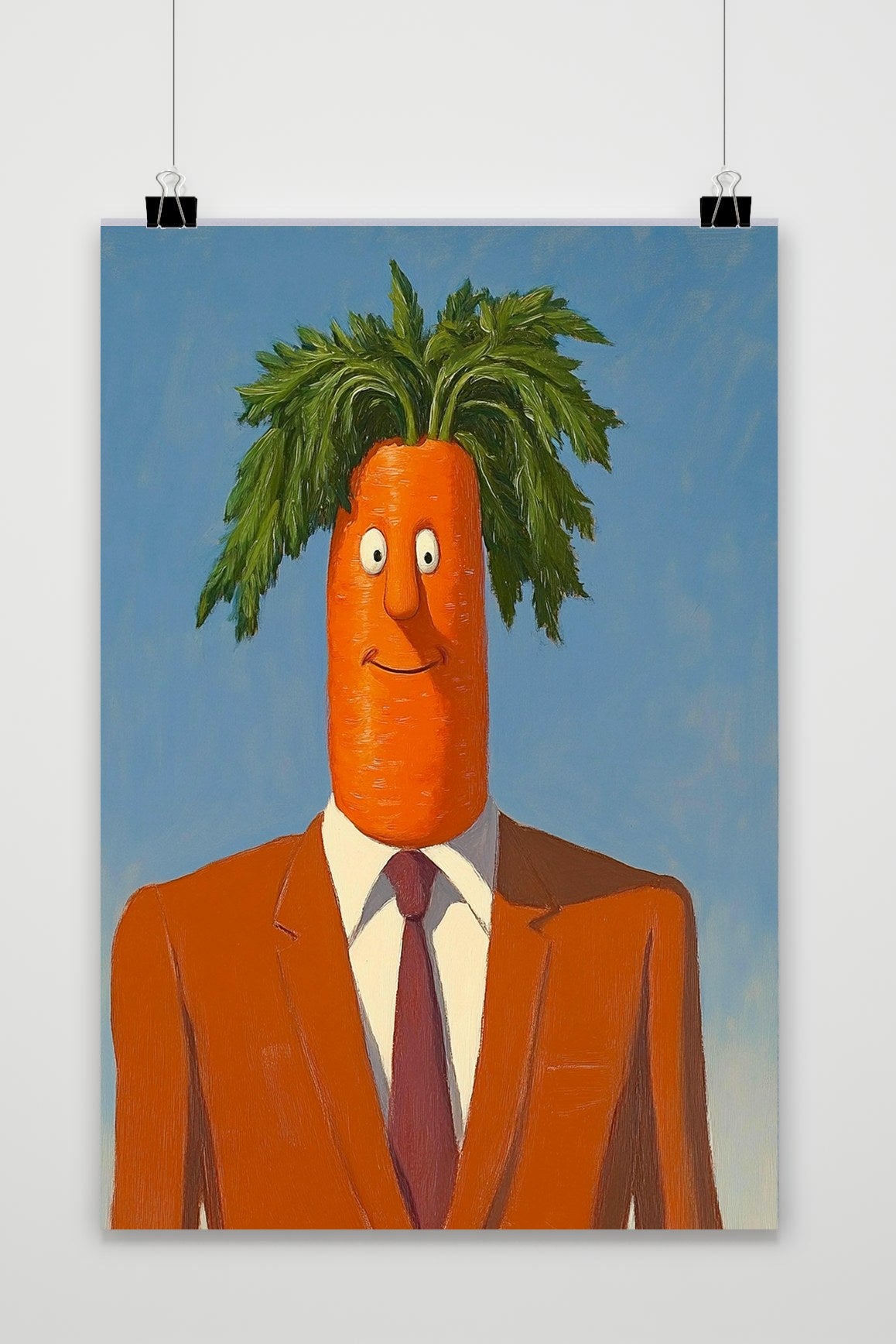 Affiche Carrot Suit de 25 Artstreet