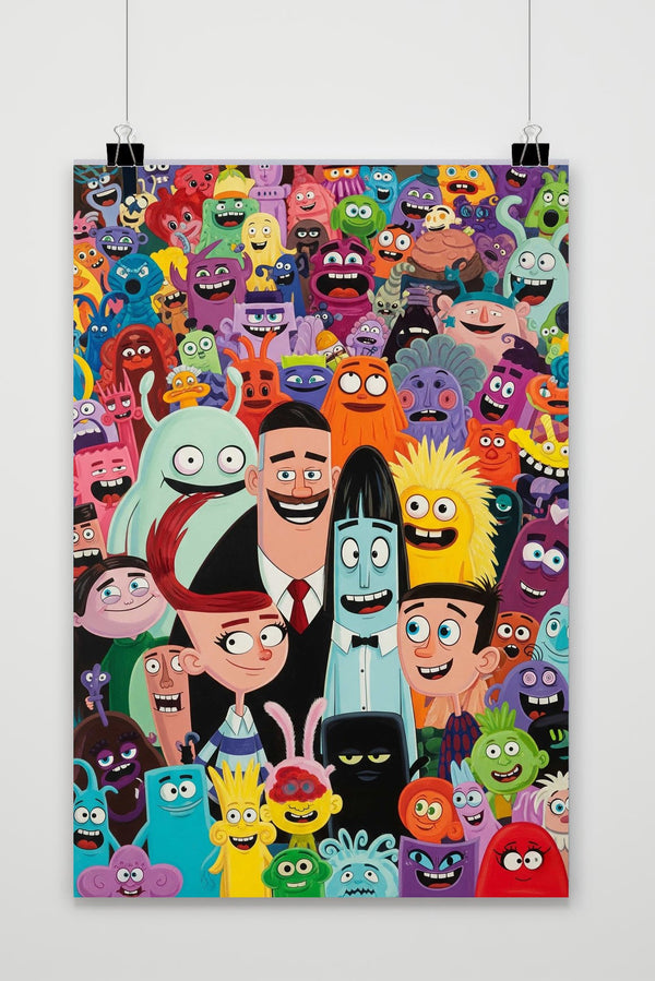 Cartoon Monsters poster