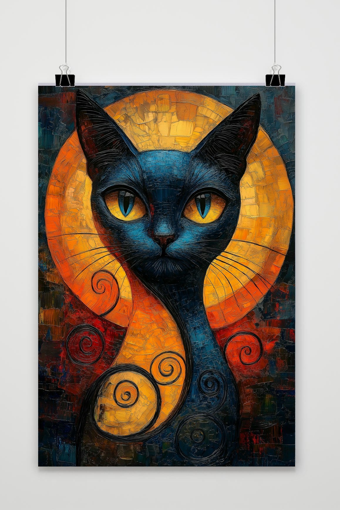 Affiche Cat Art de 25 Artstreet