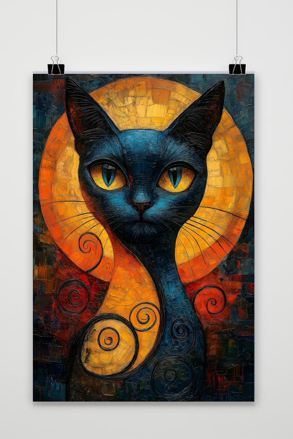 Cat Art poster