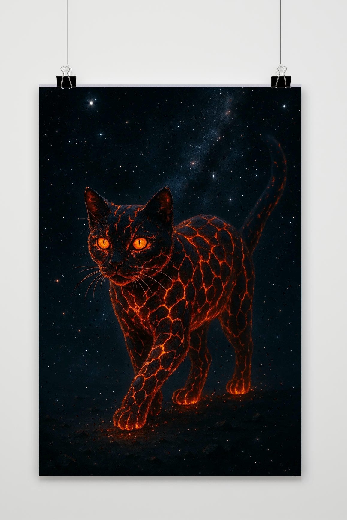 Cat Magma poster van 25 Artstreet