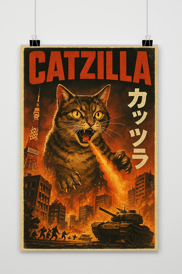 Catzilla War poster