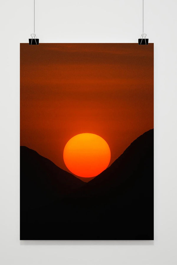 Sunset poster
