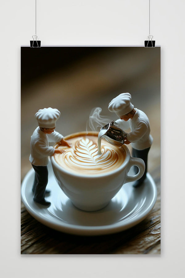 Chef Coffee Poster