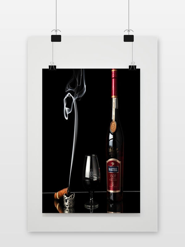 Cognac Martell poster