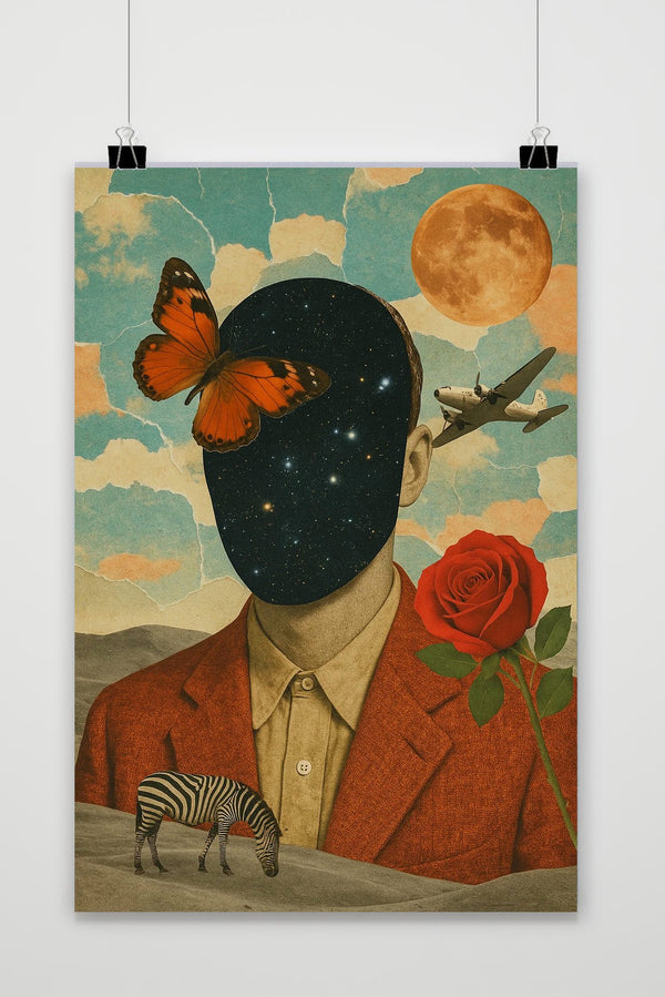 Collage Surreal poster