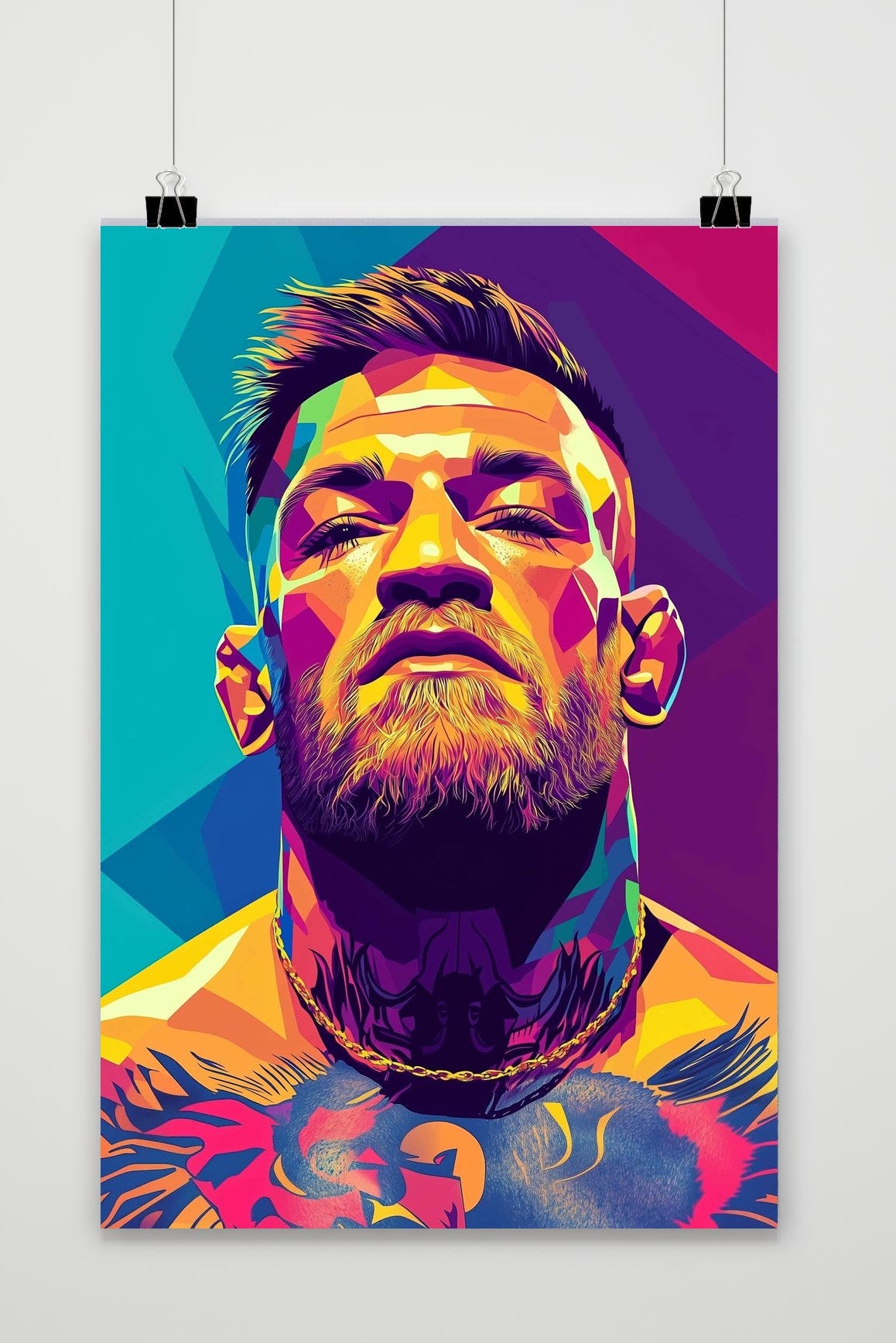 Conor McGregor Pop Art poster van 25 Artstreet
