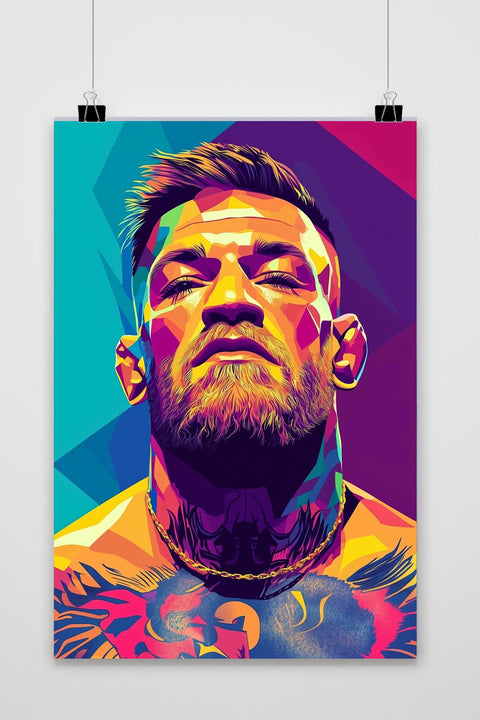 Affiche Conor McGregor Pop Art