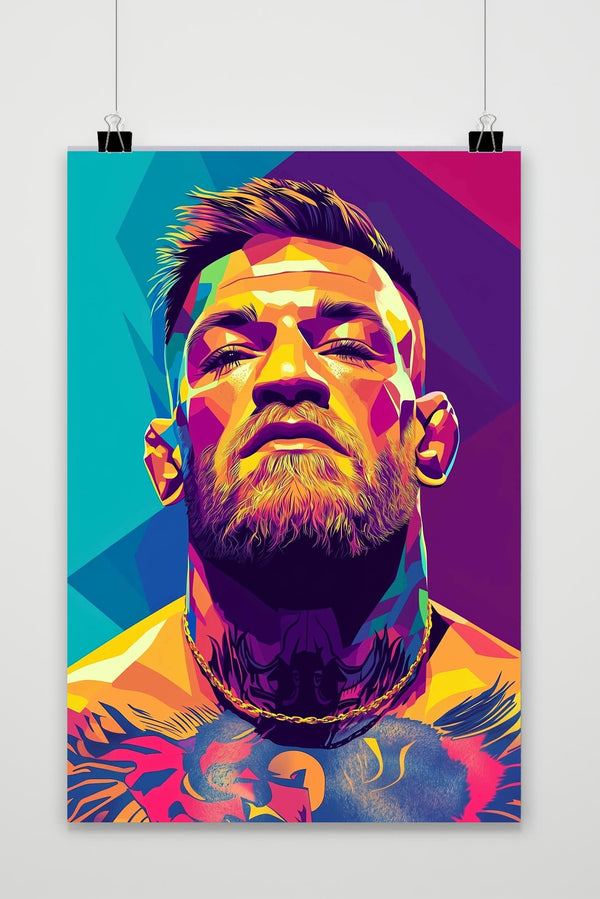 Affiche Conor McGregor Pop Art