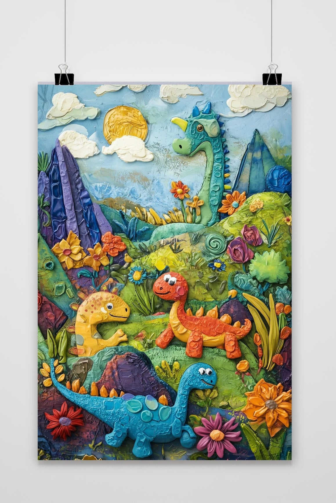 Affiche Dinosaurs Nature de 25 Artstreet