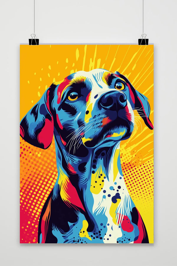 Dog Pop Art poster