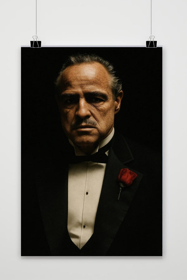 Don Corleone The Godfather Poster