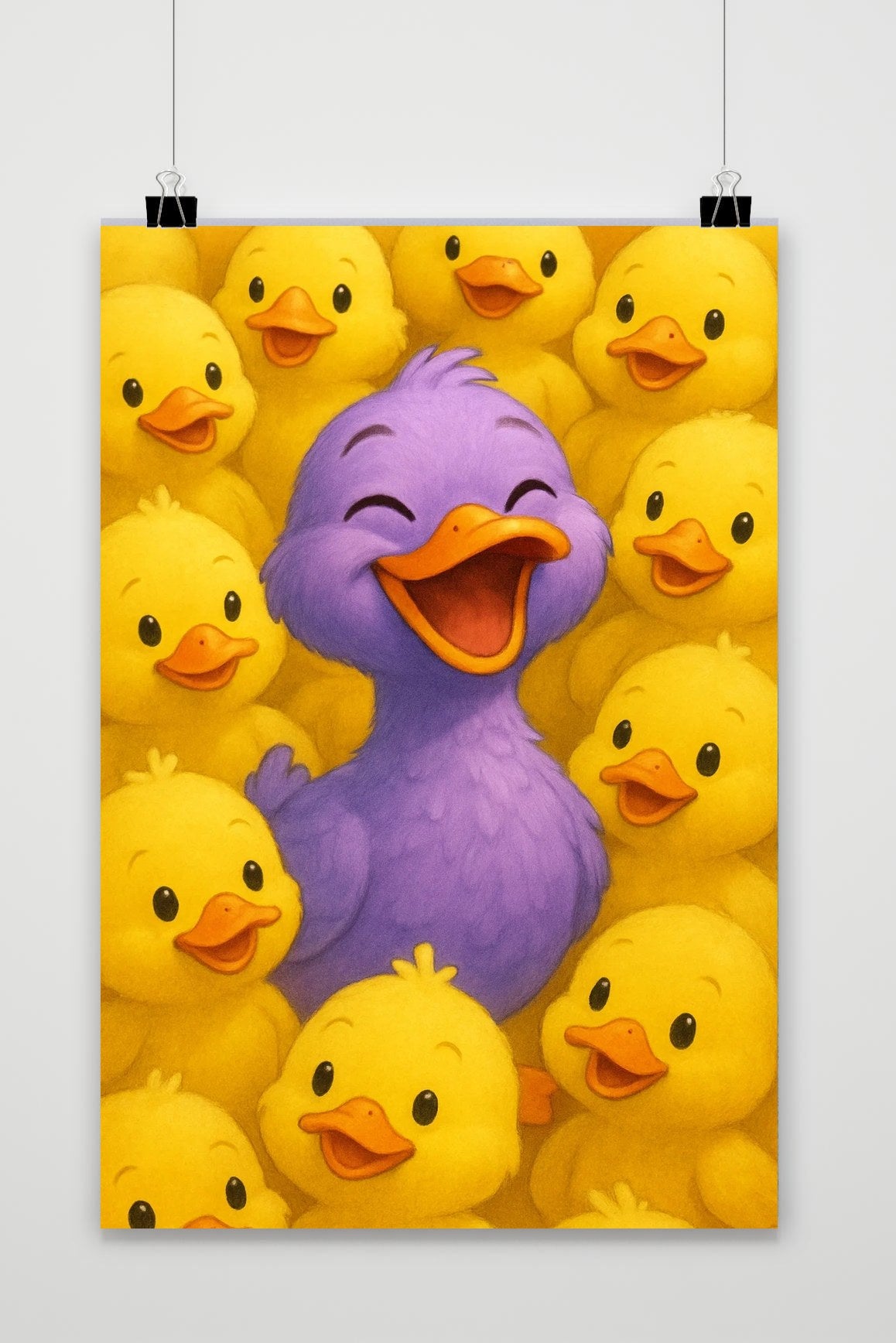 Duck Cartoon poster van 25 Artstreet