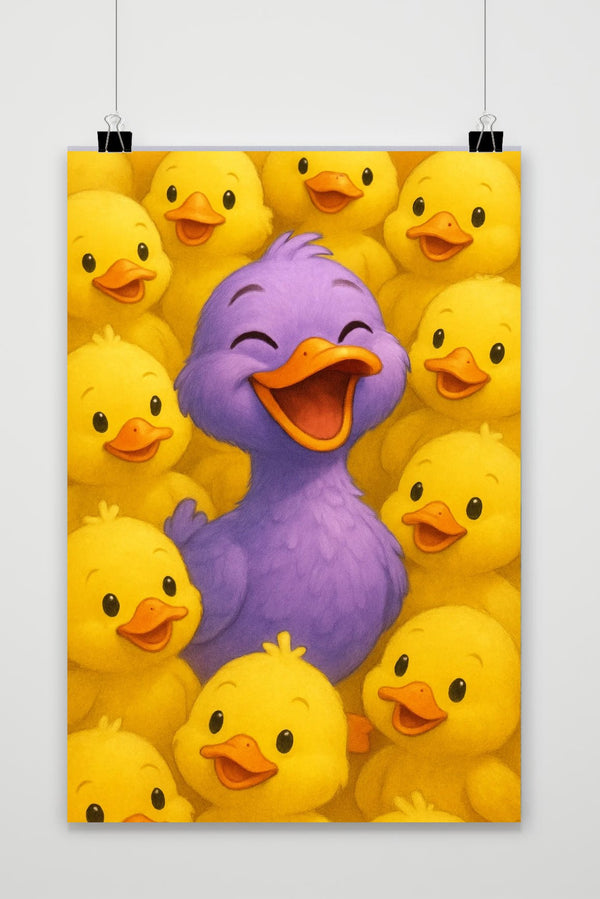 Duck Cartoon poster