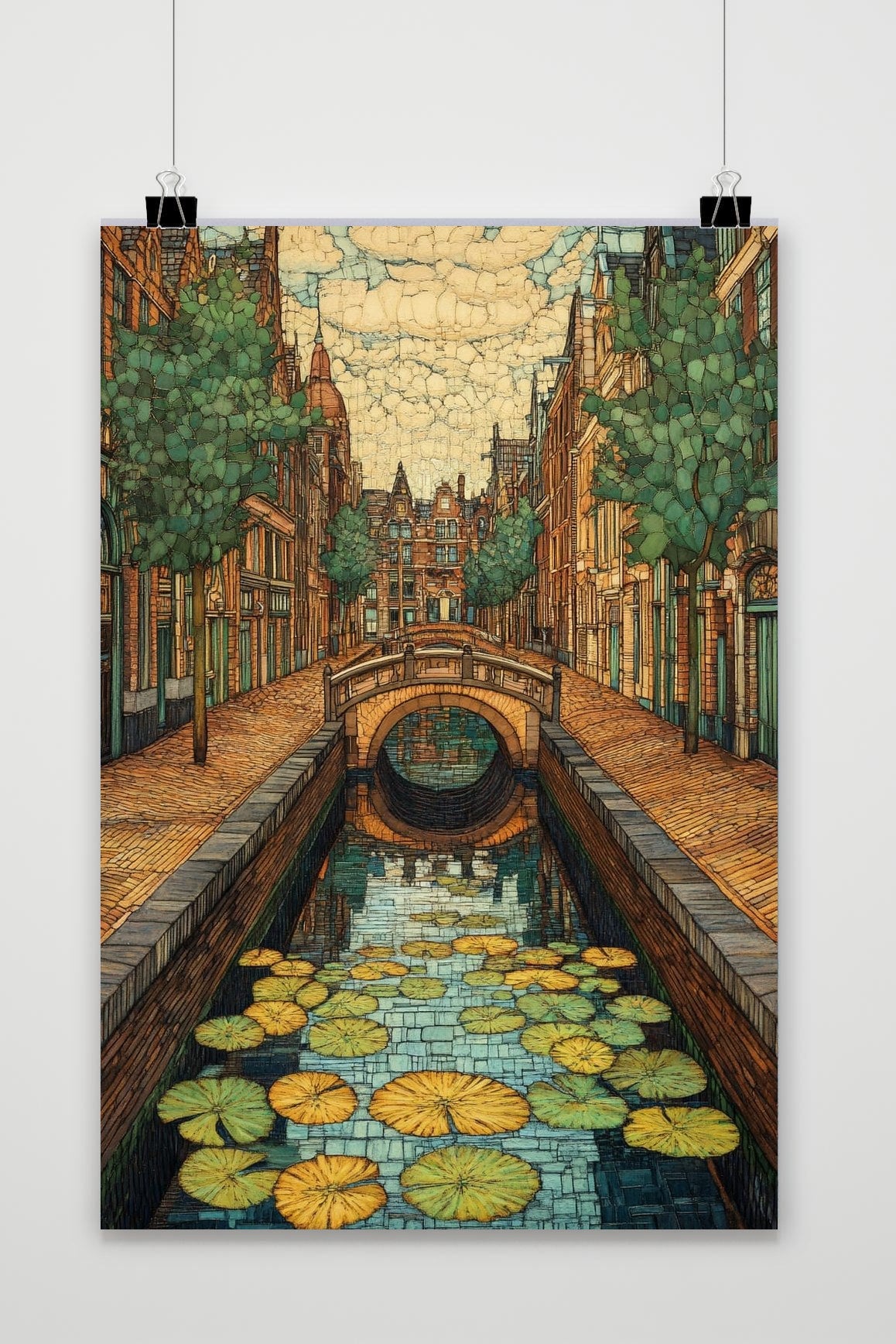 Dutch Canal Amsterdam poster van 25 Artstreet