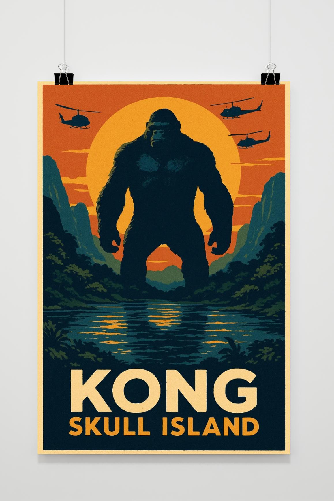 Kong Skull Island in interieur