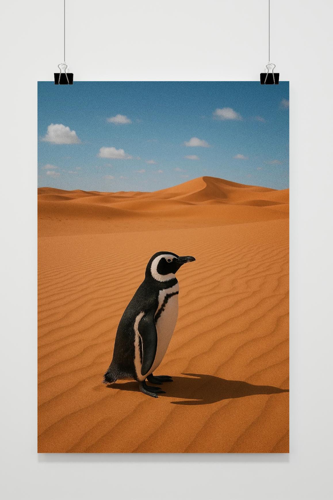 Penguin Desert in an interior