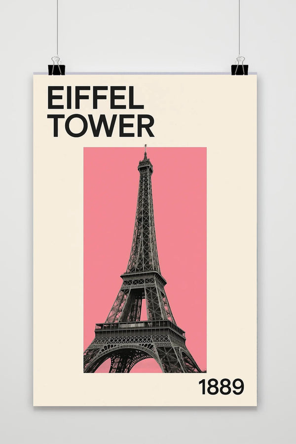 Eiffel Tower 1889 Poster