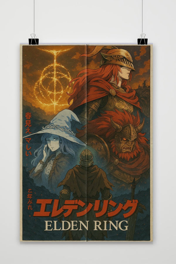 Elden Ring Manga Poster