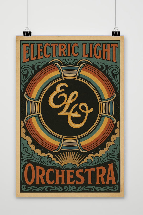 Electric Light Orchestra Vintage poster